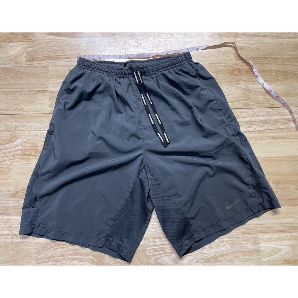 Men’s Black Nike Dri-Fit Active Running Shorts 9in Inseam Size Small with Liner